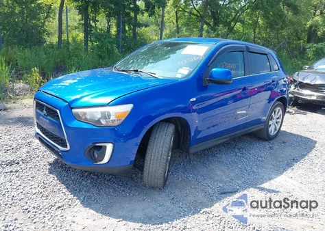 2015 Mitsubishi Outlander Sport Se from USA, damaged, VIN 4A4AP4AU1FE016219